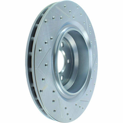 StopTech Select Sport 2014 Dodge Challenger Slotted and Drilled Right Rear Brake Rotor 227.63064R