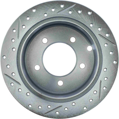 StopTech Select Sport 07-12 Chrysler Sebring Drilled / Slotted Rear Left Rotor 227.63066L
