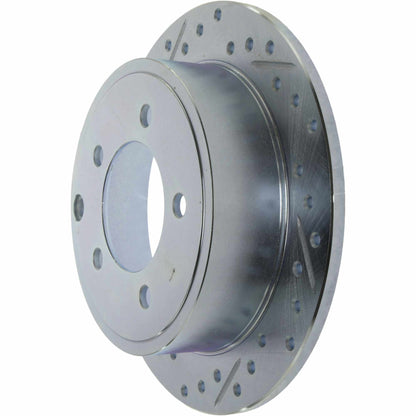 StopTech Select Sport 07-12 Chrysler Sebring Drilled / Slotted Rear Right Rotor 227.63066R
