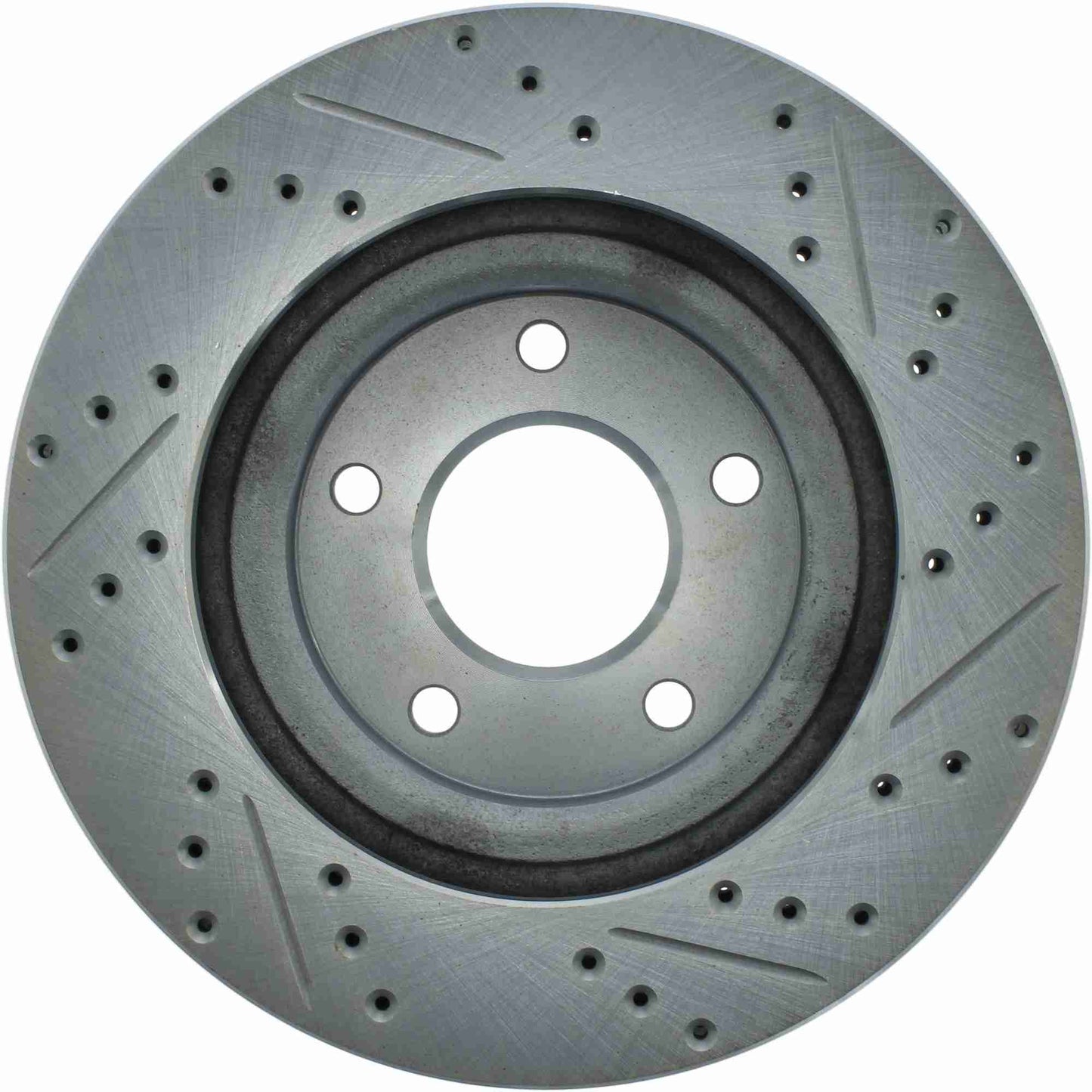 StopTech  Select Sport Drilled And Slotted Brake Rotor; Front Right