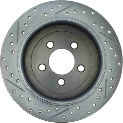 StopTech Select Sport Drilled & Slotted Rotor - Rear Right 227.63070L