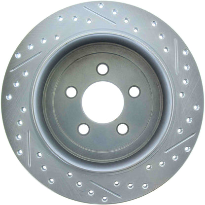 StopTech Select Sport Drilled & Slotted Rotor - Front Left 227.63070R