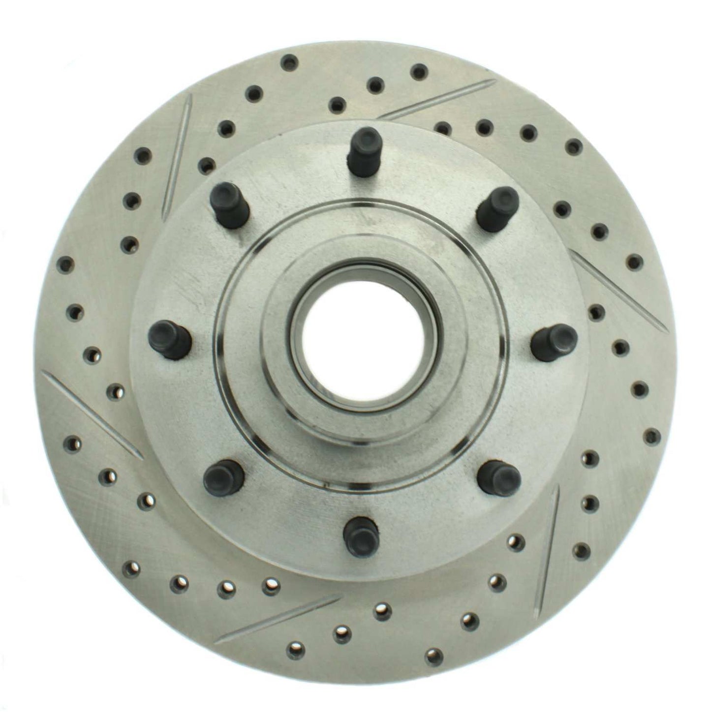 StopTech  Select Sport Drilled And Slotted Brake Rotor; Front Right
