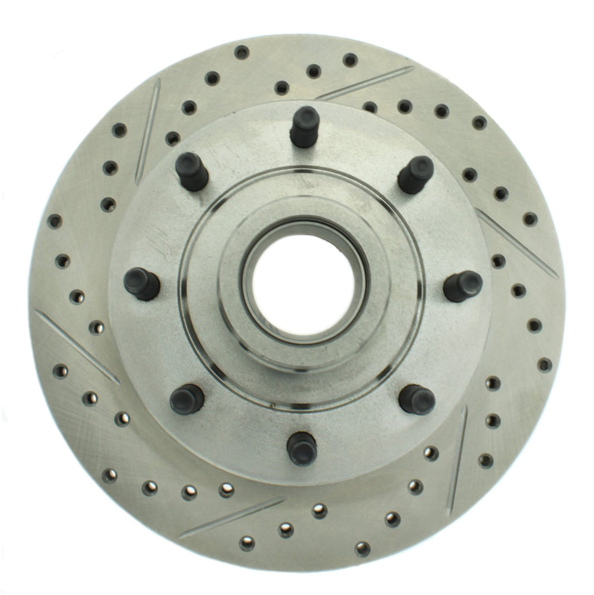 StopTech  Select Sport Drilled And Slotted Brake Rotor; Front Right