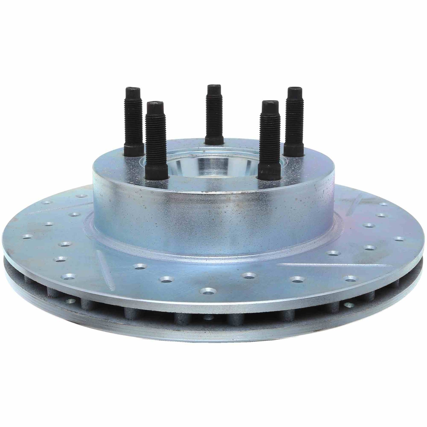 StopTech Select Sport Drilled And Slotted Brake Rotor; Front Left