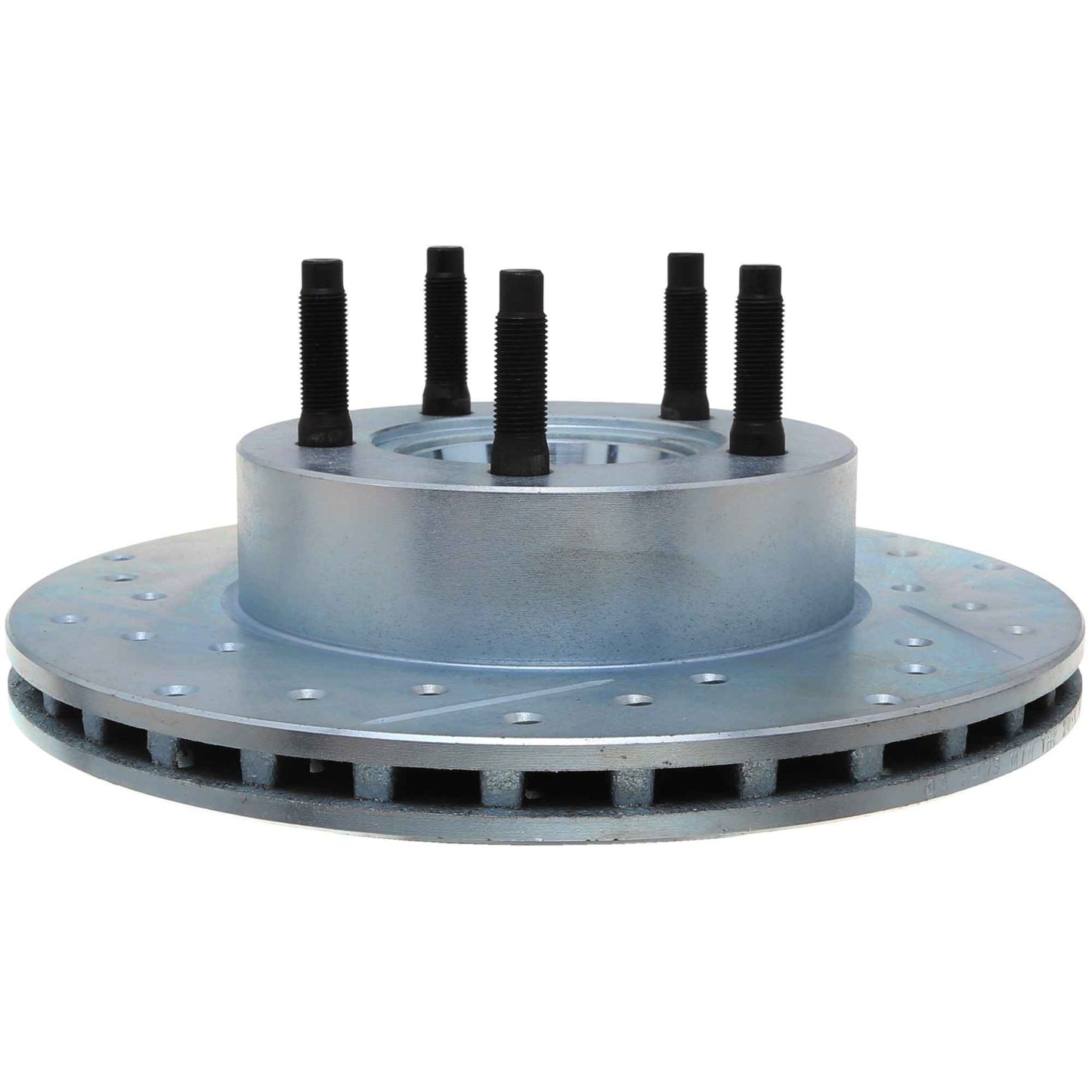 StopTech Select Sport Drilled And Slotted Brake Rotor; Front Right