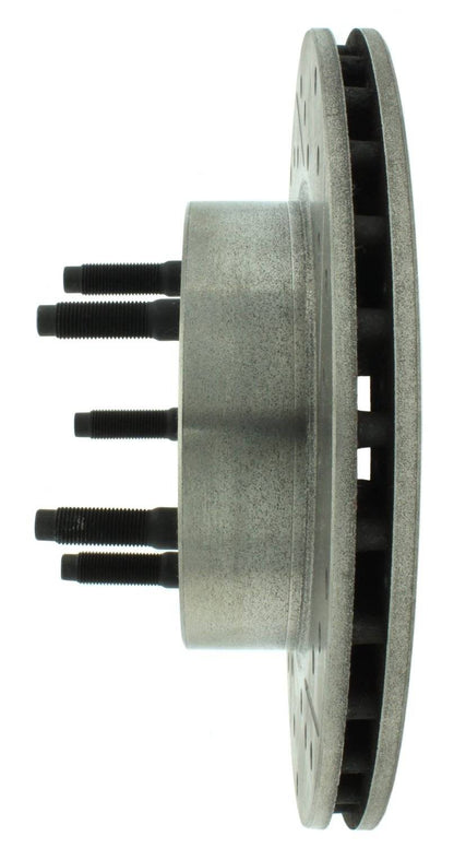 StopTech Select Sport Drilled And Slotted Brake Rotor; Front Right