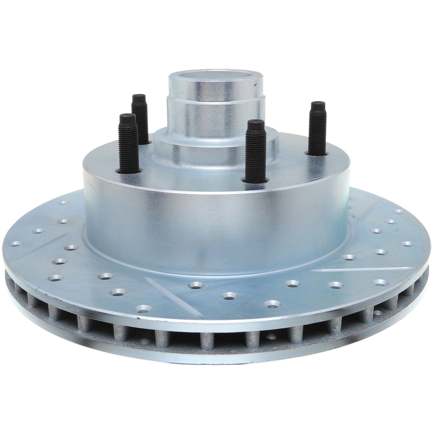 StopTech Select Sport Drilled And Slotted Brake Rotor; Front Left