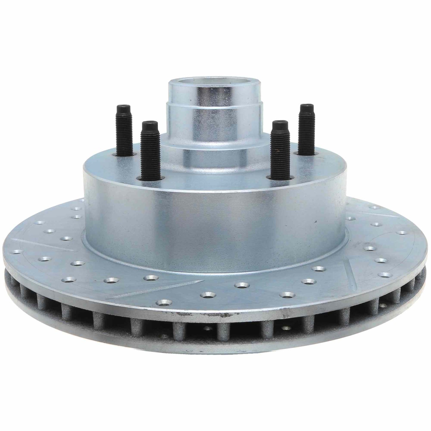 StopTech Select Sport Drilled And Slotted Brake Rotor; Front Right