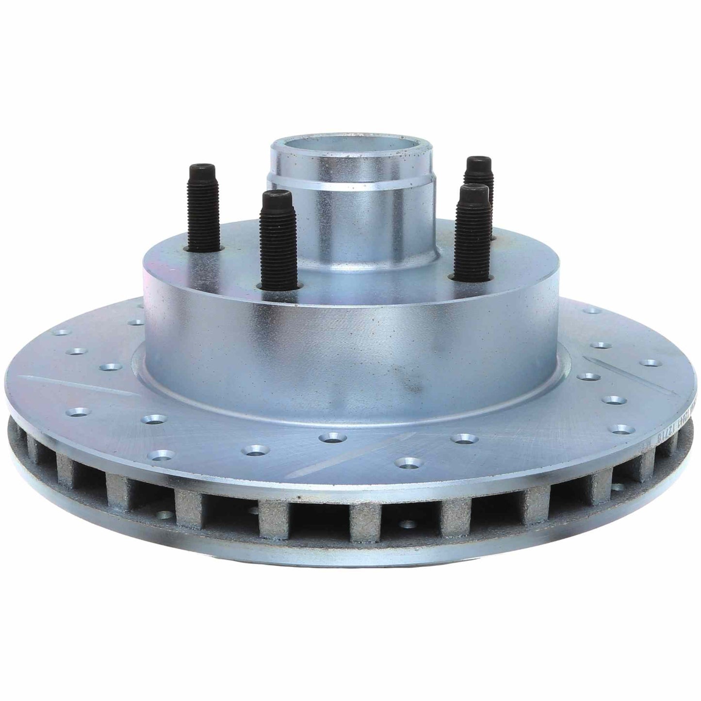 StopTech Select Sport Drilled And Slotted Brake Rotor; Front Right