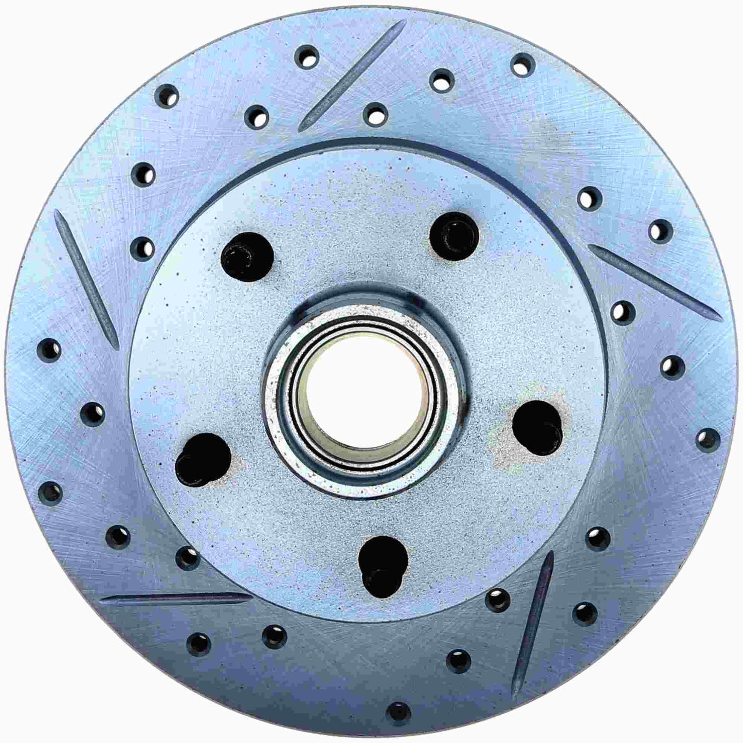 StopTech Select Sport Drilled And Slotted Brake Rotor; Front Right