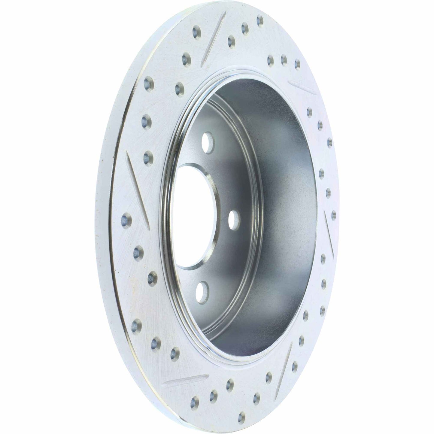 StopTech 95-02 Ford Explorer / 97-01 Mercury Mountaineer Sport Slotted & Drilled Rear Left Rotor 227.65052L