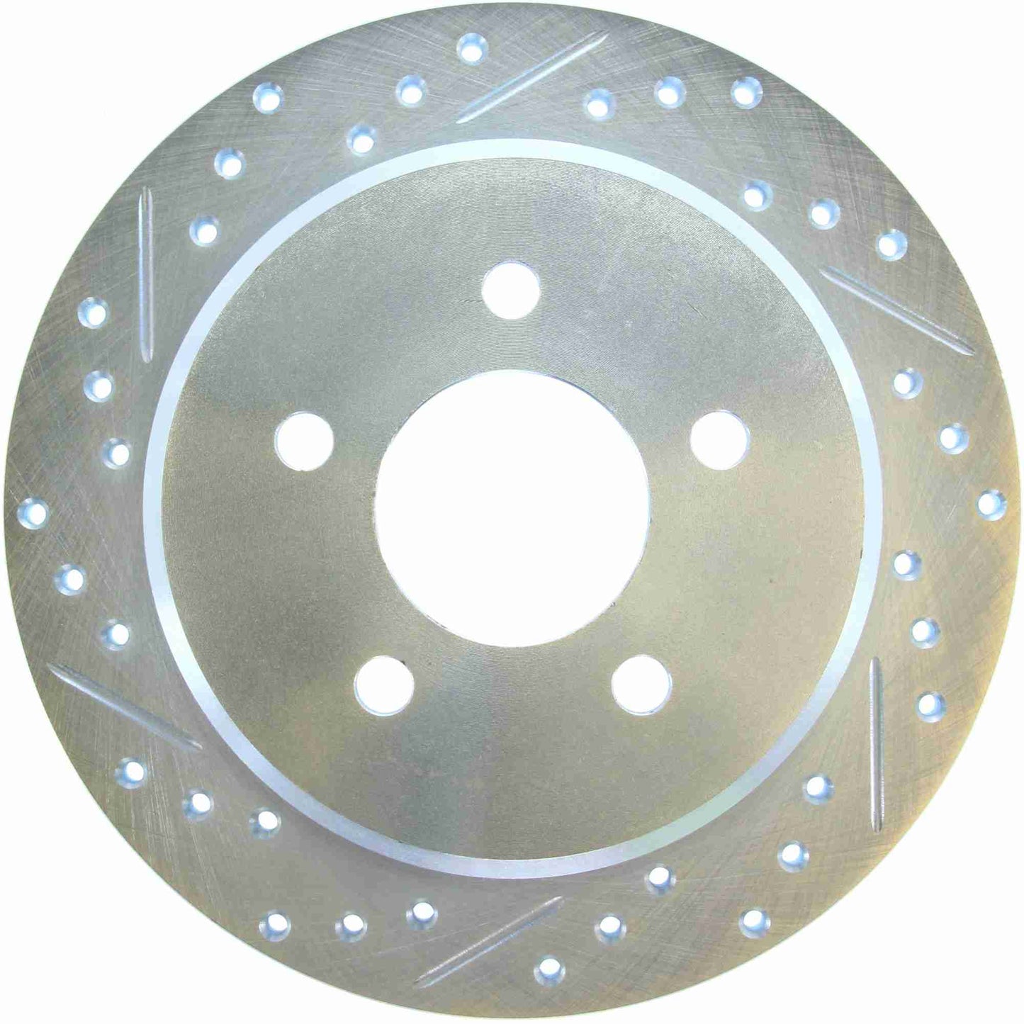StopTech Select Sport 98-04 Ford Ranger (Rear Disc) Slotted and Drilled Right Rear Rotor 227.65052R