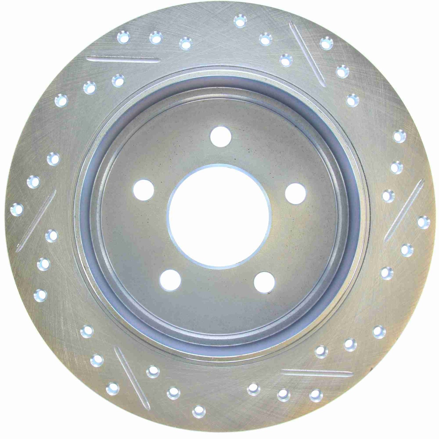 StopTech Select Sport 98-04 Ford Ranger (Rear Disc) Slotted and Drilled Right Rear Rotor 227.65052R