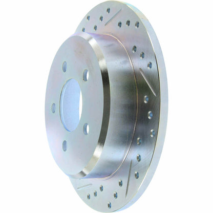 StopTech Select Sport 98-04 Ford Ranger (Rear Disc) Slotted and Drilled Right Rear Rotor 227.65052R