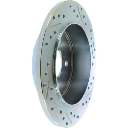 StopTech Select Sport 98-04 Ford Ranger (Rear Disc) Slotted and Drilled Right Rear Rotor 227.65052R