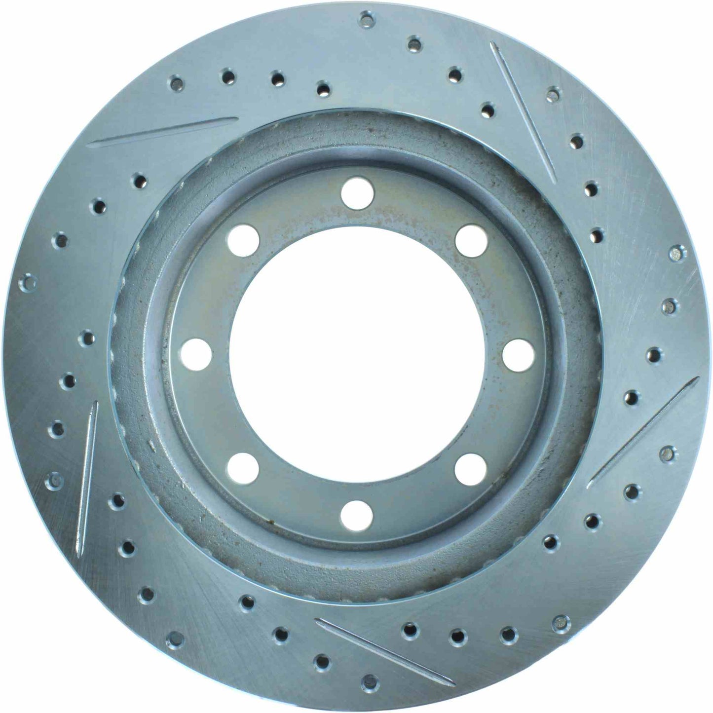 StopTech Select Sport Drilled And Slotted Brake Rotor; Front Right