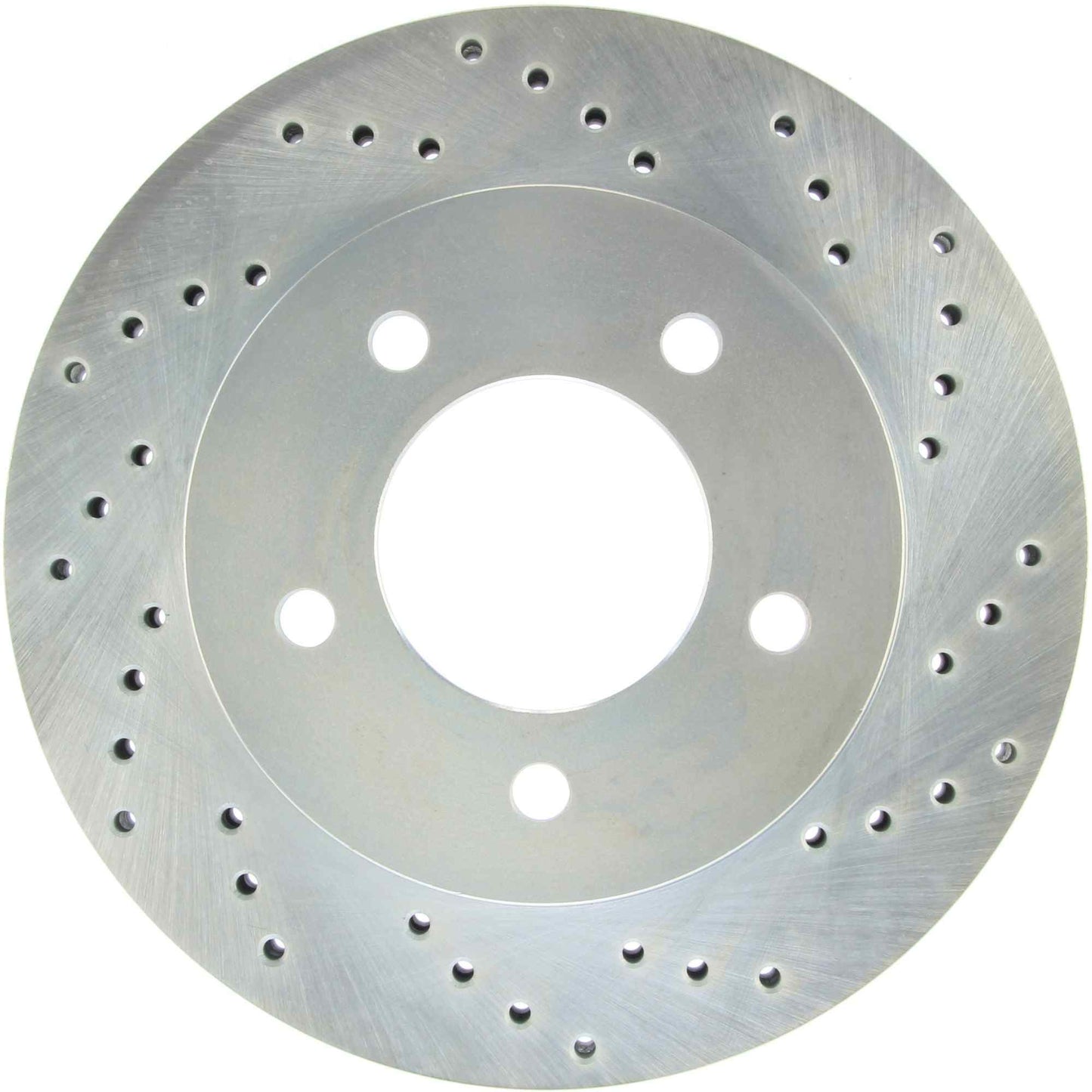 StopTech Select Sport Drilled And Slotted Brake Rotor; Front Left