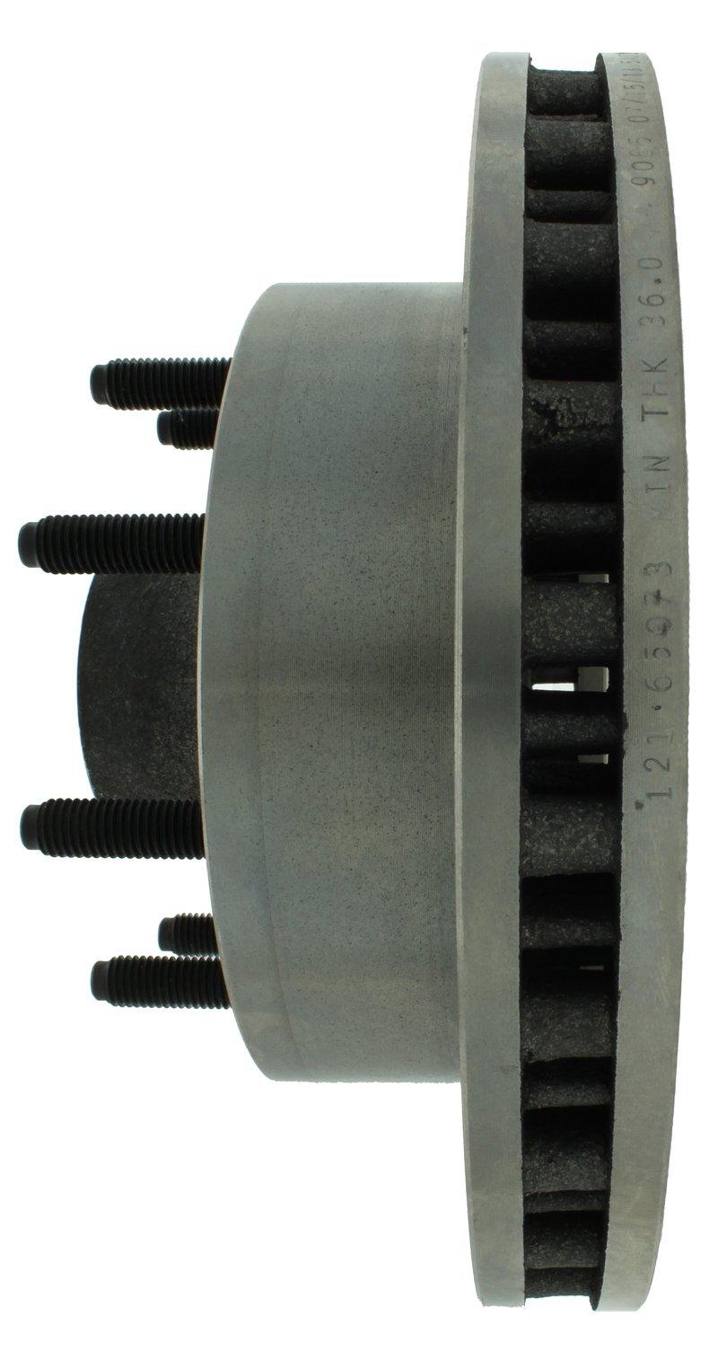 StopTech Select Sport Drilled And Slotted Brake Rotor; Front Left