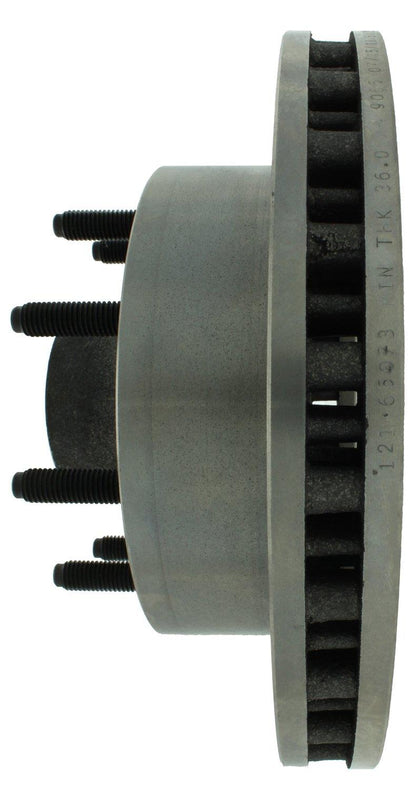 StopTech Select Sport Drilled And Slotted Brake Rotor; Front Left