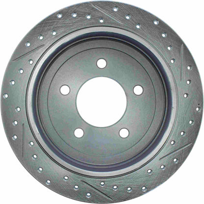 StopTech Select Sport 99-04 Ford F-150 Sport Slotted & Drilled Rear Right Rotor 227.65085R