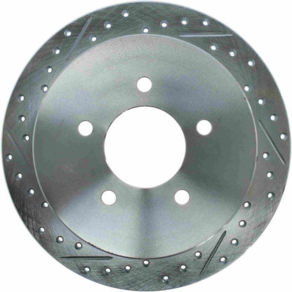 StopTech Select Sport 99-04 Ford F-150 Sport Slotted & Drilled Rear Right Rotor 227.65085R