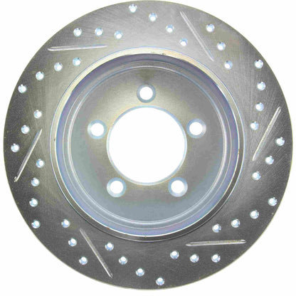 StopTech Select Sport Drilled & Slotted Rotor - Front Left 227.65090R