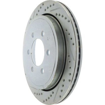 StopTech Select Sport Drilled & Slotted Rotor - Rear Right 227.65095L