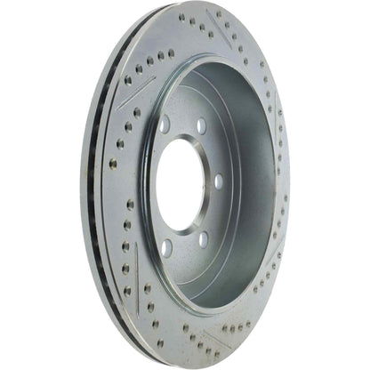StopTech Select Sport Drilled & Slotted Rotor - Rear Right 227.65095L