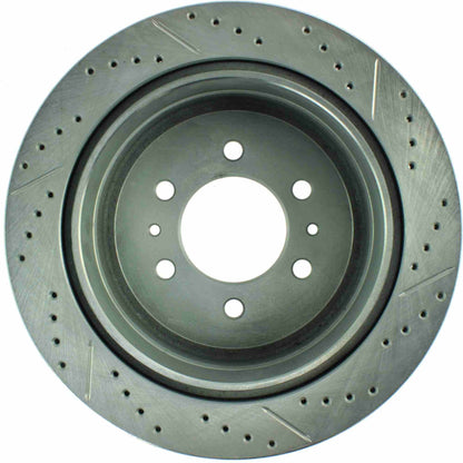 StopTech Select Sport 04-11 Ford F-150 SportStop Slotted & Drilled Rear Right Rotor 227.65102R