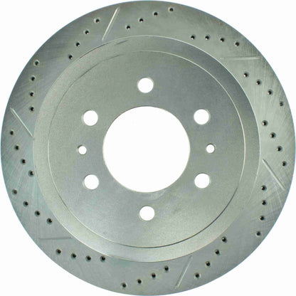 StopTech Select Sport 04-11 Ford F-150 SportStop Slotted & Drilled Rear Right Rotor 227.65102R