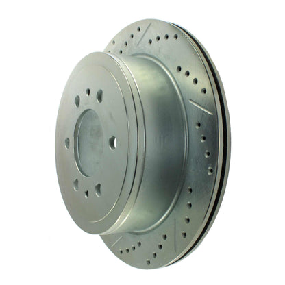 StopTech Select Sport 04-11 Ford F-150 SportStop Slotted & Drilled Rear Right Rotor 227.65102R