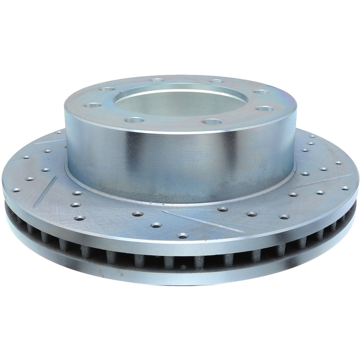 StopTech Select Sport Drilled And Slotted Brake Rotor; Front Left