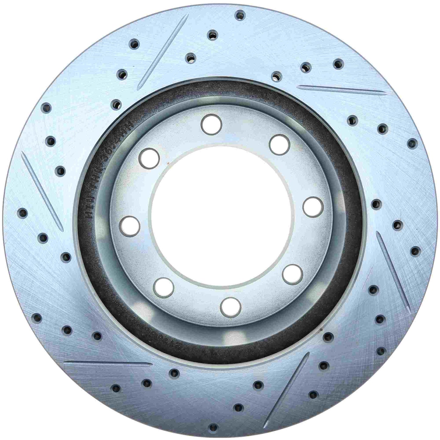 StopTech Select Sport Drilled And Slotted Brake Rotor; Front Left