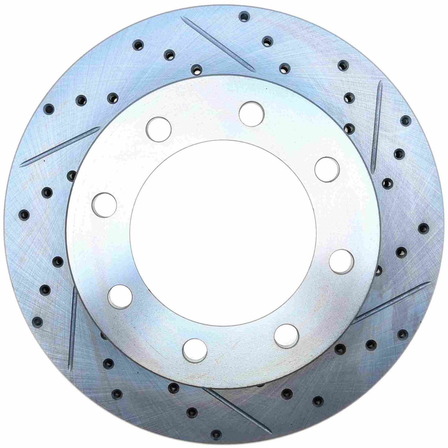 StopTech Select Sport Drilled And Slotted Brake Rotor; Front Left