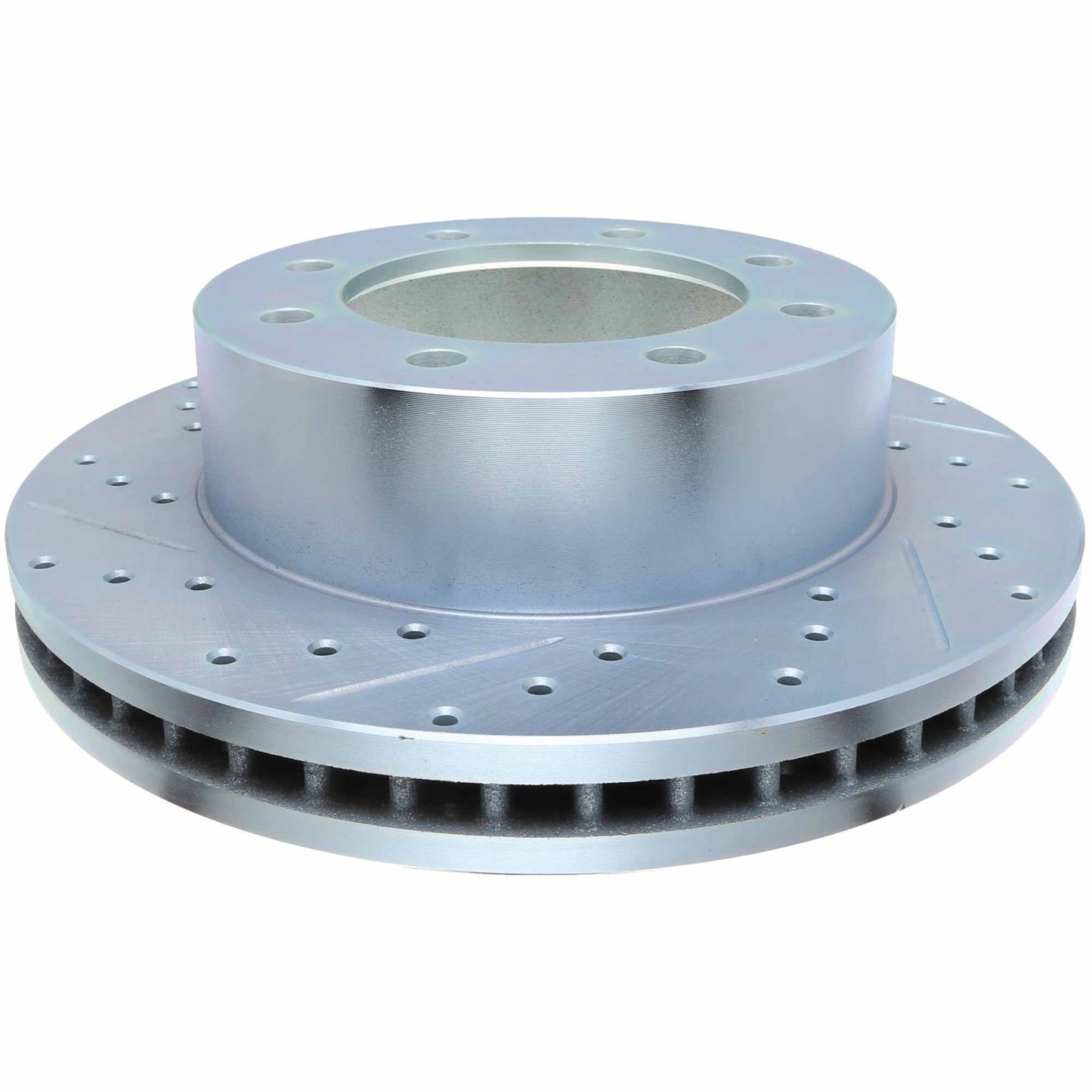 StopTech Select Sport Drilled And Slotted Brake Rotor; Front Right