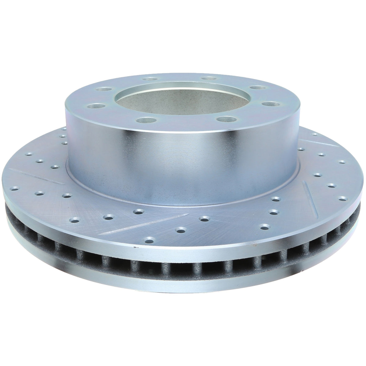 StopTech Select Sport Drilled And Slotted Brake Rotor; Front Right