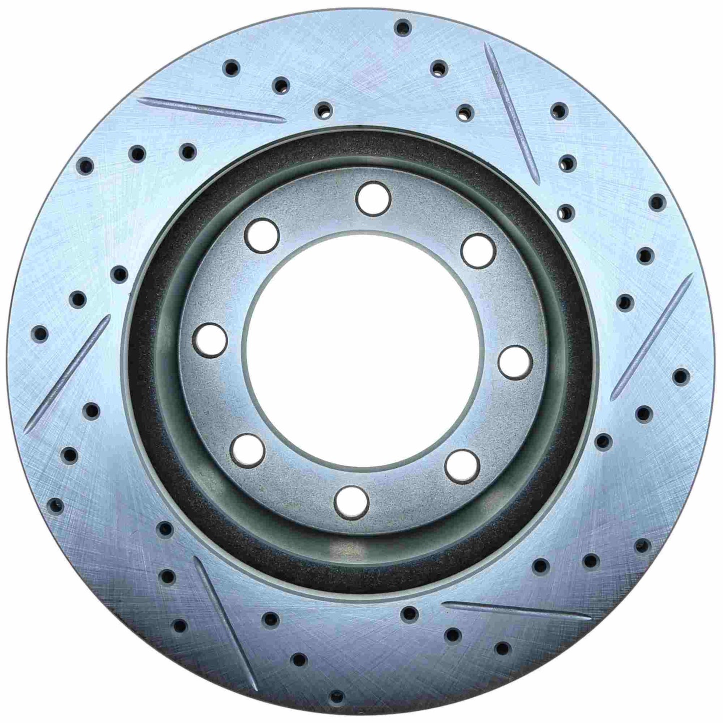 StopTech Select Sport Drilled And Slotted Brake Rotor; Front Right