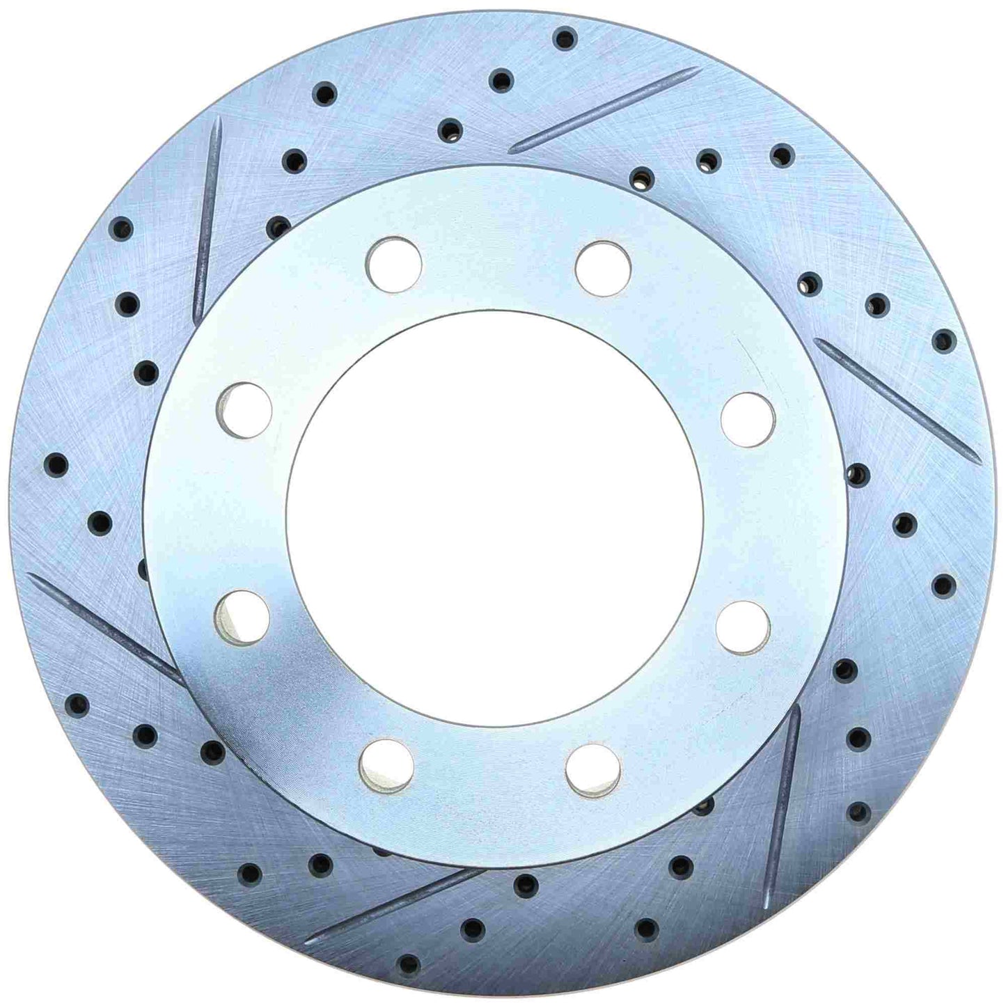 StopTech Select Sport Drilled And Slotted Brake Rotor; Front Right