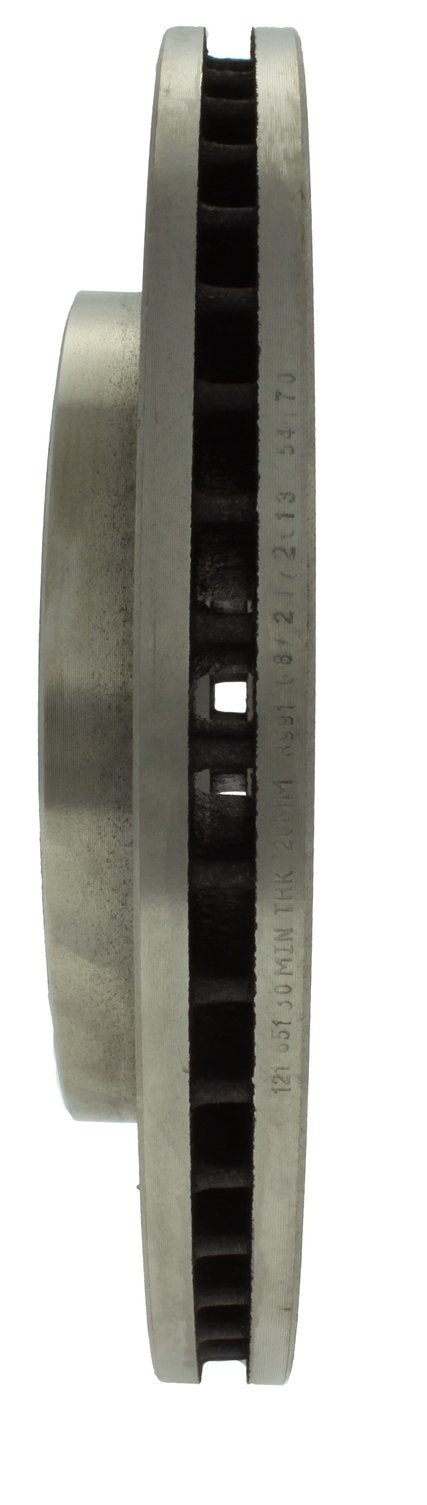 StopTech Select Sport Drilled And Slotted Brake Rotor; Front Left