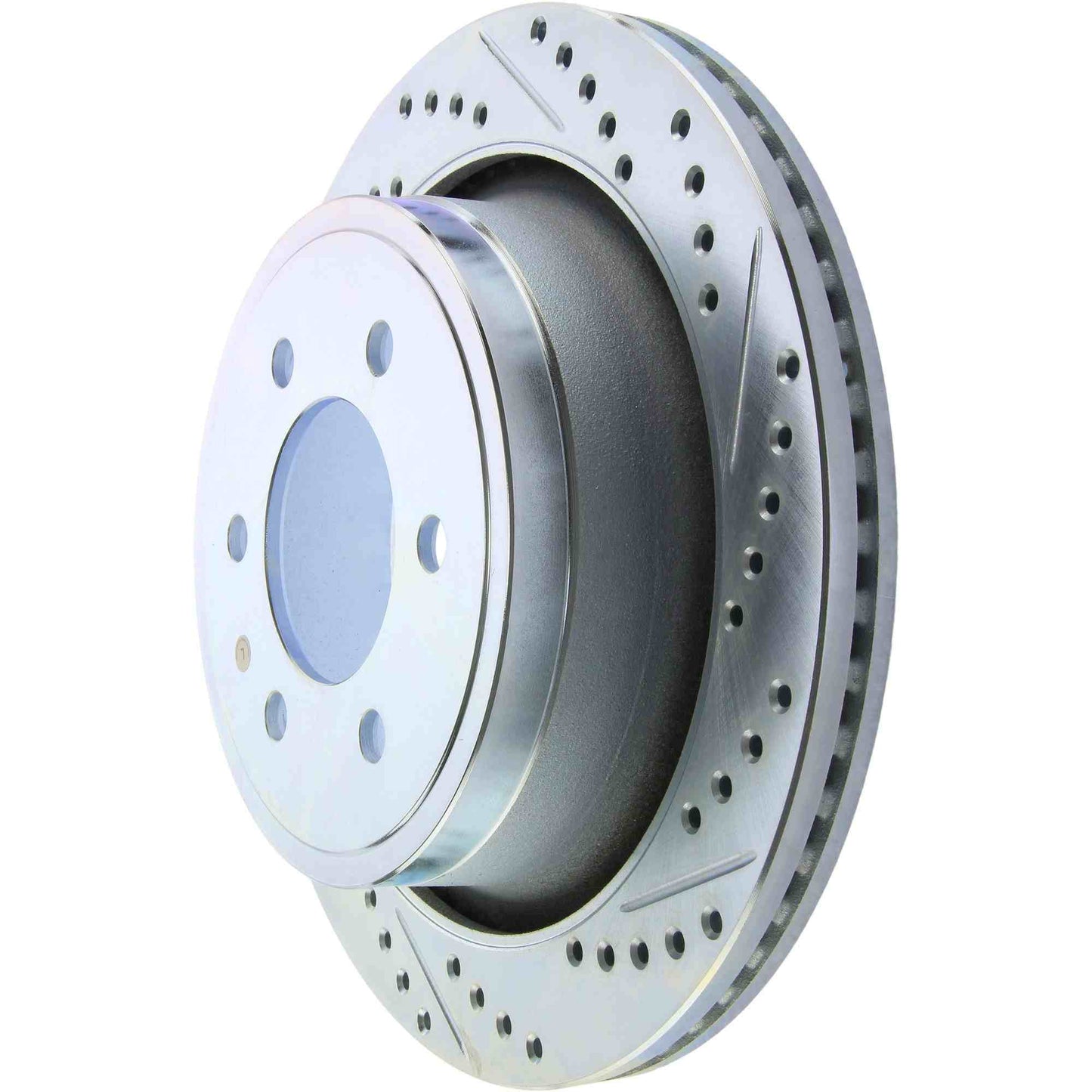 StopTech Select Sport 12-18 Ford F-150 Slotted and Drilled Rear Left Brake Rotor 227.65135L