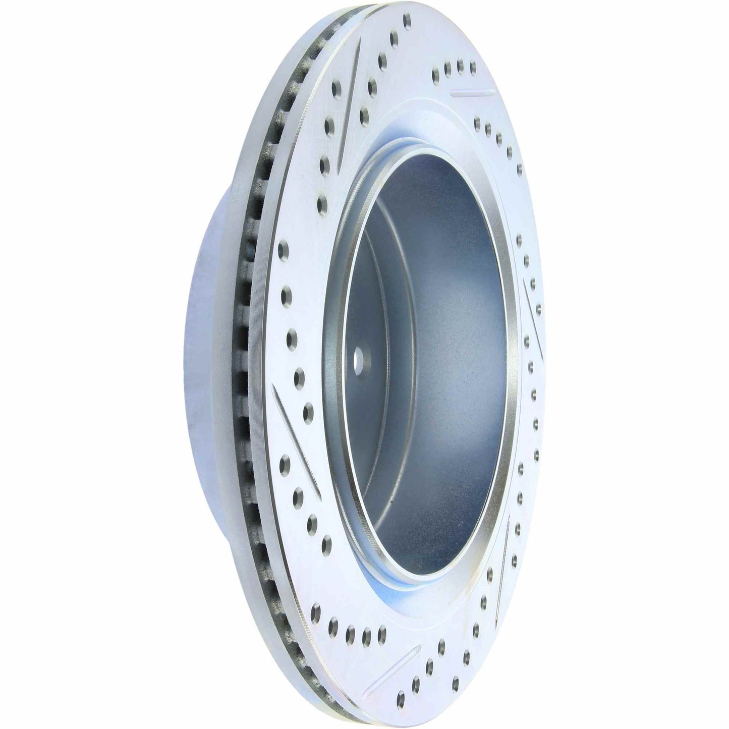 StopTech Select Sport 12-18 Ford F-150 Slotted and Drilled Rear Left Brake Rotor 227.65135L