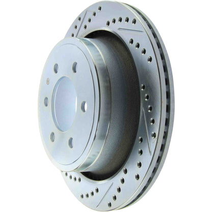 StopTech Select Sport 12-18 Ford F-150 Slotted and Drilled Rear Right Brake Rotor 227.65135R