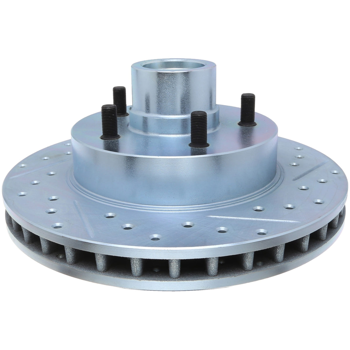 StopTech Select Sport Drilled And Slotted Brake Rotor; Front Left