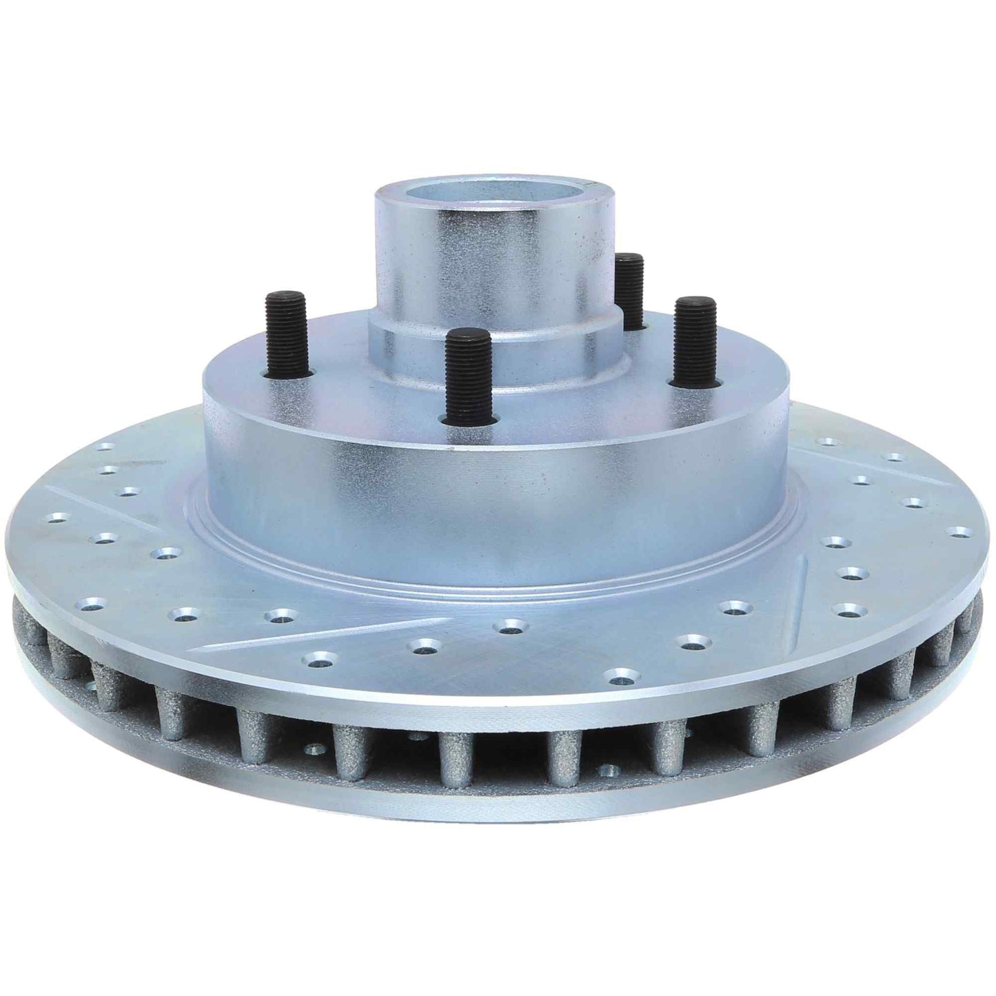 StopTech Select Sport Drilled And Slotted Brake Rotor; Front Right