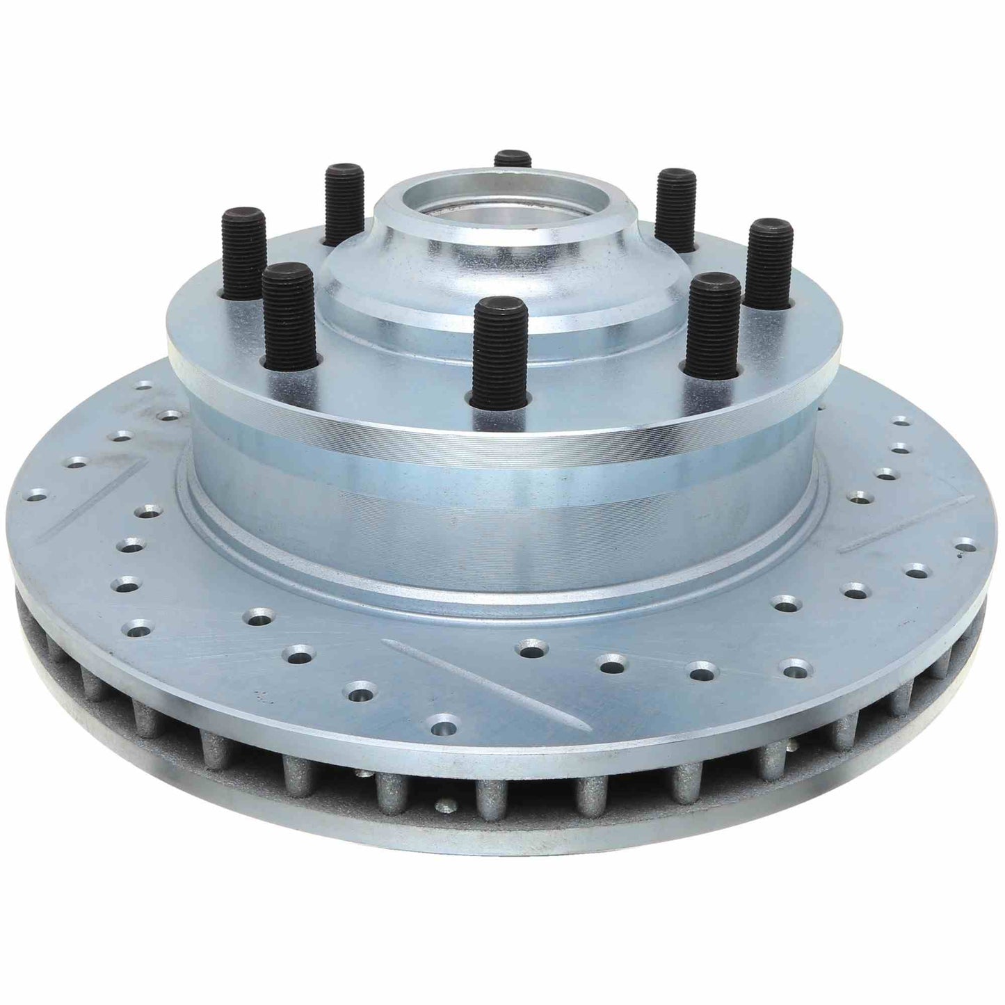 StopTech Select Sport Drilled And Slotted Brake Rotor; Front Left