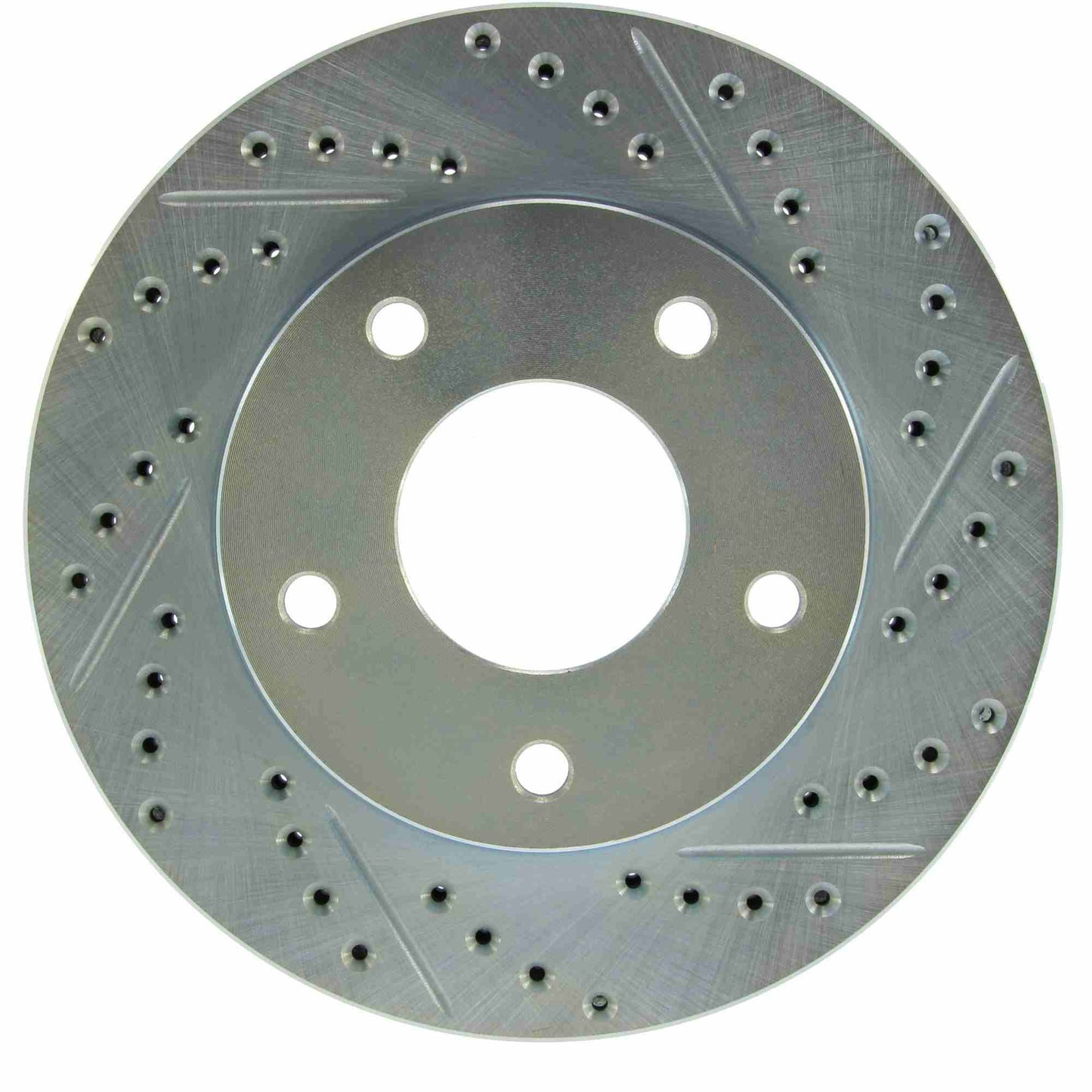 StopTech Select Sport Drilled And Slotted Brake Rotor;Front And Rear Left