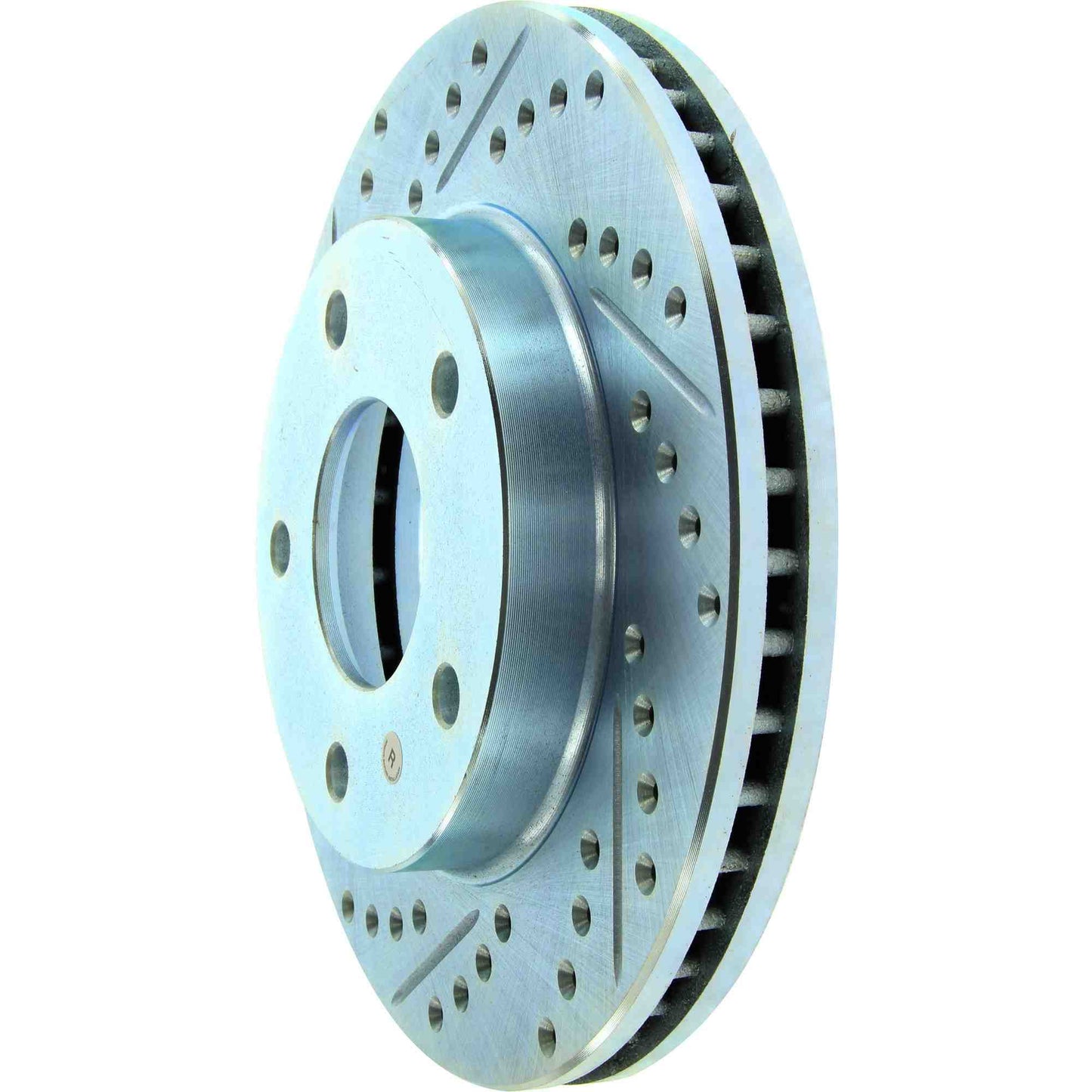 StopTech Select Sport Drilled And Slotted Brake Rotor;Front And Rear Right