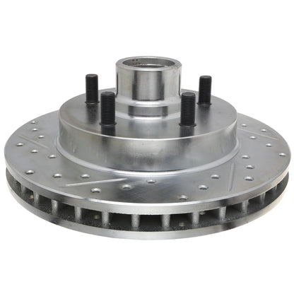 StopTech Select Sport Drilled And Slotted Brake Rotor; Front Left