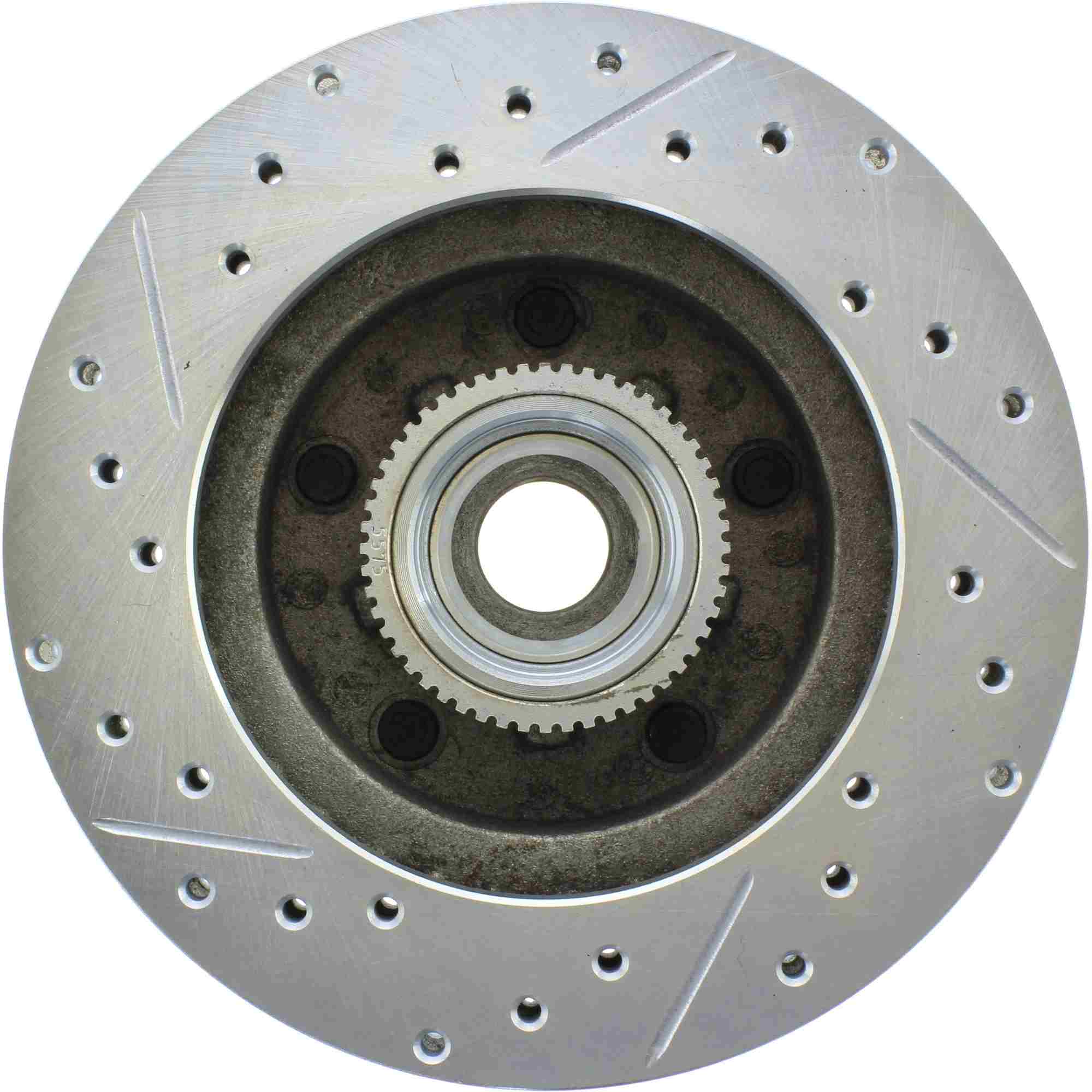 StopTech Select Sport Drilled and Slotted Brake Rotor Front Left 227.66017L
